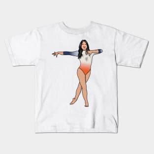 suni and the gymnast Kids T-Shirt